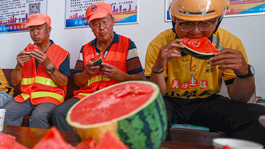 河南周口淮阳区总工会开展2023年“夏送清凉”系列慰问活动