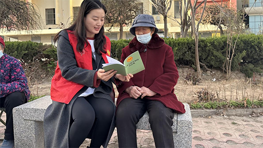 山东省乐陵市：普法宣传进基层 营造和谐法治环�? title=
