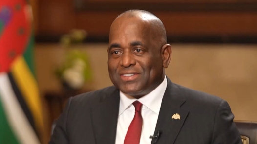 高端访谈｜专访多米尼克总理罗斯福·斯凯里? title=