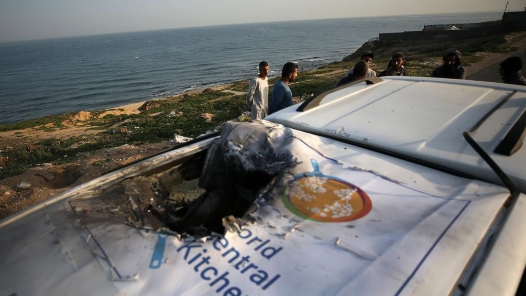 观天下·巴以冲突｜拜登“敲打”内塔尼亚胡的背? title=