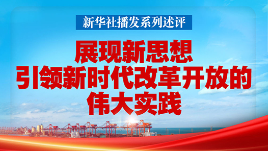 新华社播发系列述评，展现新思想引领新时代改革开放的伟大实践