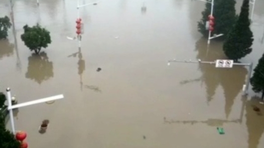 鸭绿江河水继续上涨 预计今日将出现最大洪峰流量